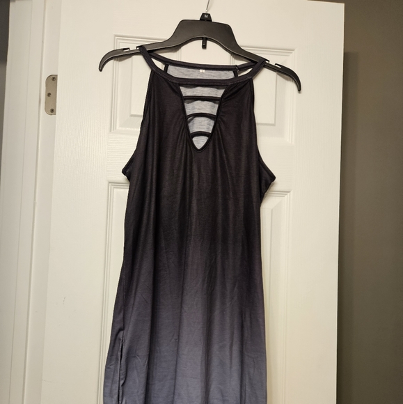 Summer dresses & Sandals, never worn. Sizes lg. Bikini is a lg but runs sm Shoe7 - Picture 5 of 6